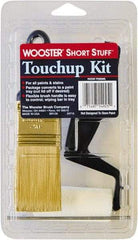Wooster Brush - Trim Paint Roller Kit - Includes Paint Tray, Roller Cover & Frame - Exact Industrial Supply