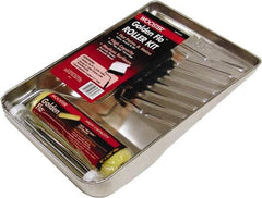 Wooster Brush - Trim Paint Roller Kit - Includes Paint Tray, Roller Cover & Frame - Exact Industrial Supply