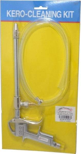 Value Collection - Engine Cleaning Blow Gun Kit - 1/4 Inlet, 120 Max psi - Exact Industrial Supply