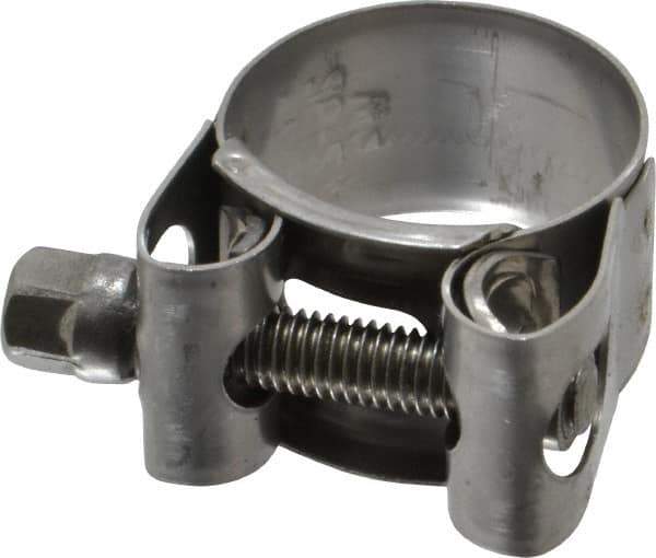 Mikalor - 1" Hose, 0.71" Wide x 0.04" Thick, T-Bolt Hose Clamp - 0.98 to 1.06" Diam, Stainless Steel - Exact Industrial Supply