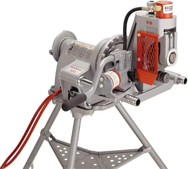 Ridgid - Pipe Roll Groovers Power Type: Manual Machine Type: Portable Roll Groover - Exact Industrial Supply