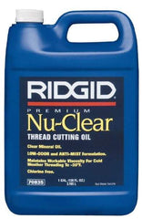 Ridgid - Nu Clear Cutting Oil - 1 Gallon Jug - Exact Industrial Supply
