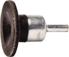 Weiler - Crimped, End Brushes - 1-3/4" .006 WIRE ENCPSLTD FALRED ENDBRUSH - Exact Industrial Supply