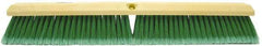 Weiler - 24" General Purpose Synthetic Push Broom - 3" Bristle Length, Foam Block, Threaded Handle Connection, Handle Sold Separately - Exact Industrial Supply