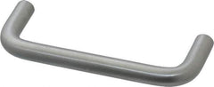 80/20 Inc. - 3.3" Long, Steel Door Handle - Steel, 3" Center to Center - Exact Industrial Supply