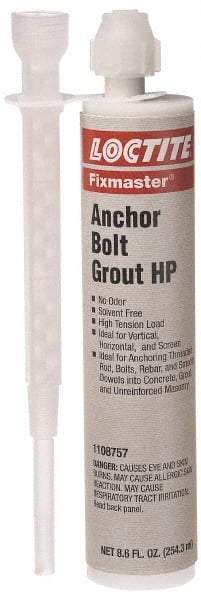 Loctite - 8.6 fl oz Epoxy Anchoring Adhesive - 20 min Working Time, 29 CFR 1910.1200 - Exact Industrial Supply