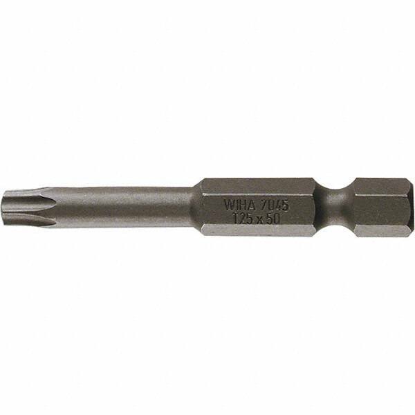 Wiha - T30 Power Bit - 1/4" Drive, 2" OAL - Exact Industrial Supply