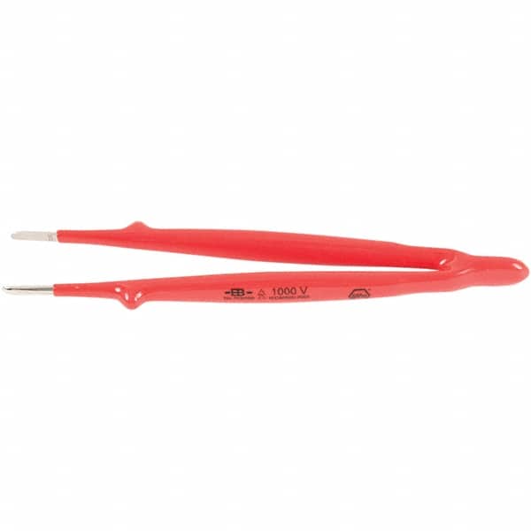 Wiha - Tweezers Type: Insulated Pattern: Straight - Exact Industrial Supply