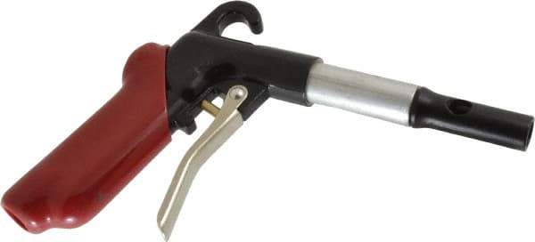 Value Collection - 120 Max psi High Power Venturi Nozzle Heavy Duty High Force Blow Gun - 1/4 NPT Inlet, 4" Tube Length, Aluminum - Exact Industrial Supply
