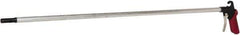 Value Collection - 120 Max psi High Power Venturi Nozzle Heavy Duty High Force Blow Gun - 1/4 NPT Inlet, 36" Tube Length, Aluminum - Exact Industrial Supply