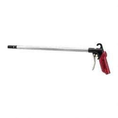 Value Collection - 120 Max psi High Power Venturi Nozzle Heavy Duty High Force Blow Gun - 1/4 NPT Inlet, 48" Tube Length, Aluminum - Exact Industrial Supply