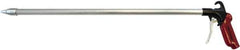Value Collection - 120 Max psi Whisper Jet Pistol Grip Blow Gun - 1/4 NPT Inlet, 24" Tube Length, Aluminum - Exact Industrial Supply