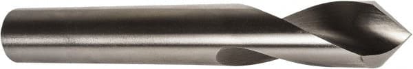 Precision Twist Drill - 1/4" Body Diam, 120°, 2-1/2" OAL, High Speed Steel Spotting Drill - Exact Industrial Supply