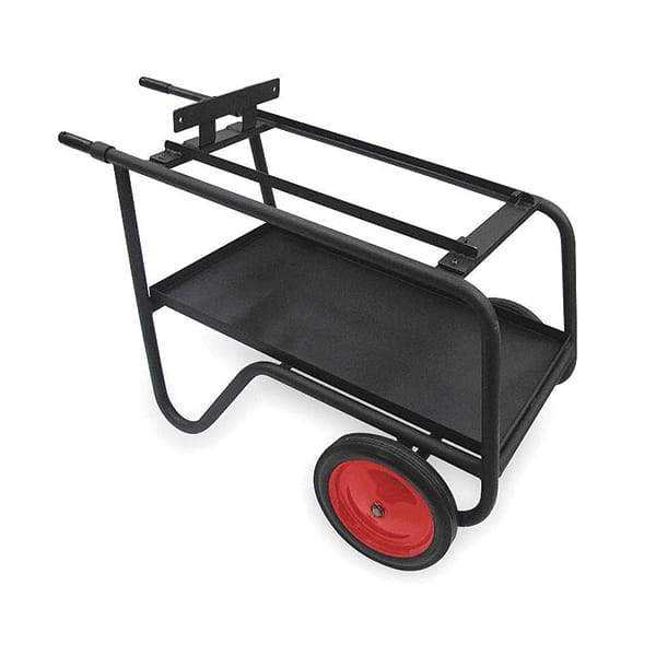 Rothenberger - 1" to 2" Pipe Capacity, Thread Machine Stand with Stationary Head - 41" High, 400 Lb Capacity - Exact Industrial Supply