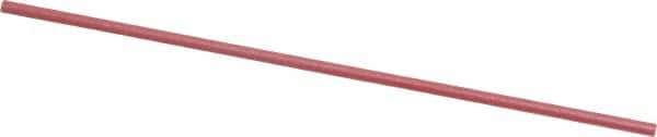 Value Collection - Round, Synthetic Ruby, Midget Finishing Stick - 50mm Long x 1mm Wide, Fine Grade - Exact Industrial Supply
