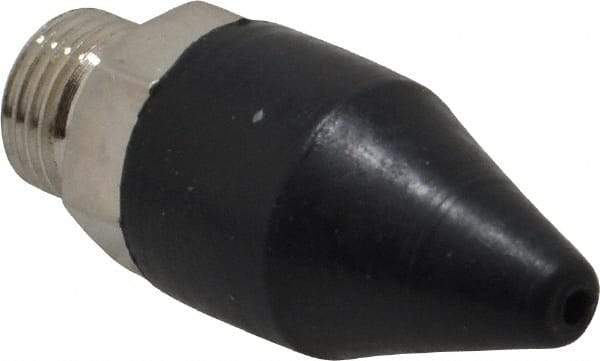 Coilhose Pneumatics - Blow Gun Non-Safety Nozzle - 1/8 NPSM, 1.13" Hose Length - Exact Industrial Supply