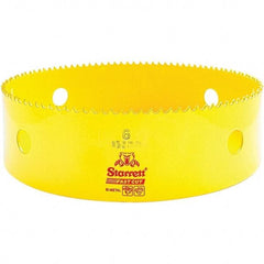 Starrett - 6" Diam, 1-5/8" Cutting Depth, Hole Saw - High Speed Steel Saw, Toothed Edge - Exact Industrial Supply