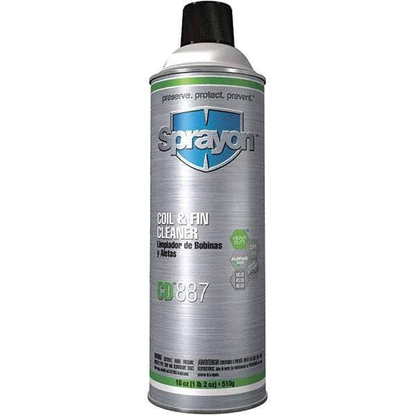 Sprayon - HVAC Cleaners & Scale Removers Container Size (oz.): 20 Container Type: Aerosol Can - Exact Industrial Supply