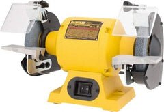 DeWALT - 6" Wheel Diam x 5/8" Wheel Width, 5/8 hp Grinder - 1/2" Arbor Hole Diam, 3,450 Max RPM, 120 Volts - Exact Industrial Supply