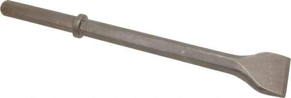 DeWALT - 3" Head Width, 20" OAL, 3/4" Shank Diam, Scaling Chisel - Hex Drive, Hex Shank, Steel - Exact Industrial Supply