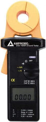 Amprobe - LCD Display Earth Ground Resistance Tester - Battery - Exact Industrial Supply