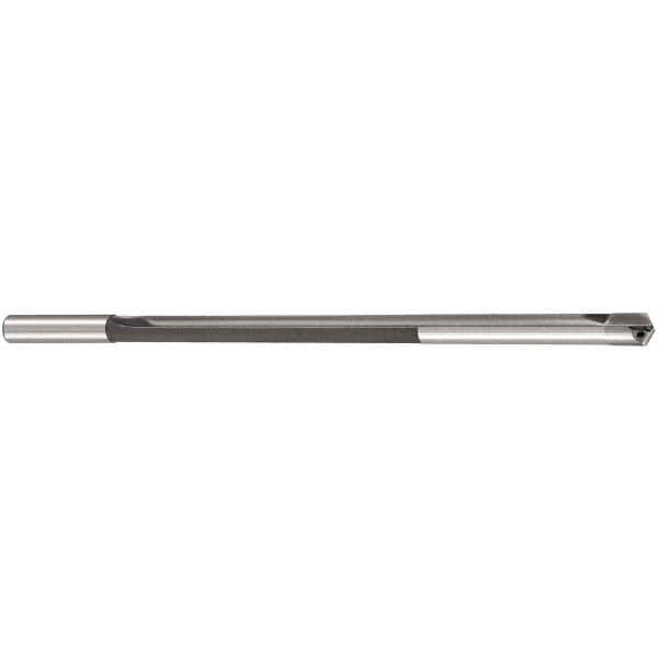 CJT - 20.64mm, 125° Point, Carbide-Tipped Straight Flute Drill Bit - Exact Industrial Supply