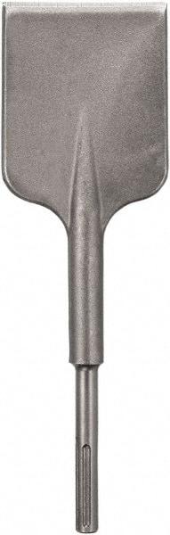 DeWALT - 5" Head Width, 16" OAL, 1-1/8" Shank Diam, Asphalt Cutter Chisel - SDS Max Drive, SDS Max Shank, Steel - Exact Industrial Supply