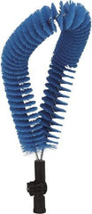 Vikan - Polyester Clean In Place Brush - 2-1/2" Bristle Length, 20" Long x 2-1/2" Wide Head, Blue - Exact Industrial Supply