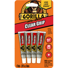 8130002 Clear Grip Mini Tubes 4-0.2 oz - Exact Industrial Supply