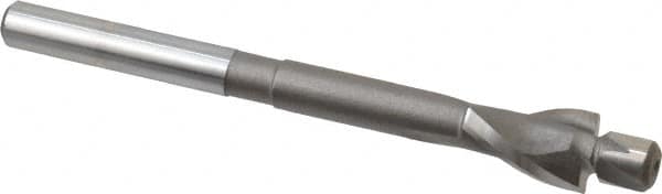 Weldon - 1/4" Socket Head Cap Screw Compatible, High Speed Steel, Solid Pilot Counterbore - Exact Industrial Supply