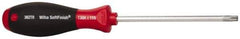 Wiha - TR30 Torx Driver - 4-1/2" Blade Length, Ergonomic Handle - Exact Industrial Supply