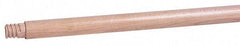 Weiler - 72 x 15/16" Wood Handle for Floor Brushes & Garage Brushes - Threaded Connection, Tan - Exact Industrial Supply