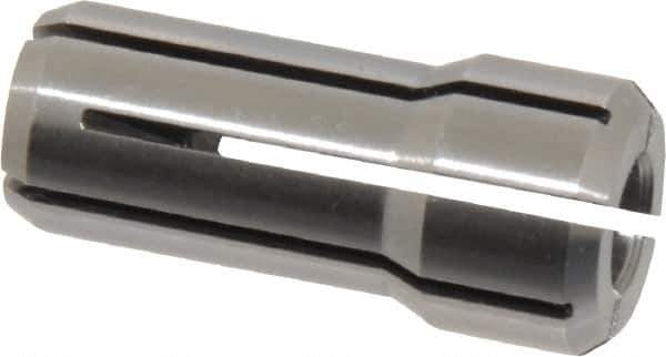 Accupro - 1/4 Inch, Series DA200 Double Angle Collet - 1.193 Inch Overall Length, 0.539 Inch Overall Diameter - Exact Industrial Supply