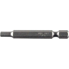 Wiha - 3mm Power Bit - 2-3/4" OAL - Exact Industrial Supply