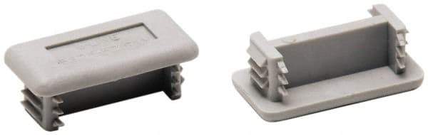 Cooper B-Line - Polyurethane Strut Channel End Cap - Used with Cooper B Line B52 & B54 Channel & Strut - Exact Industrial Supply