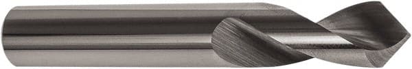Precision Twist Drill - 3/16" Body Diam, 90°, 3" OAL, Solid Carbide Spotting Drill - Exact Industrial Supply