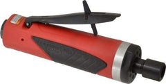 Sioux Tools - 1/4" Collet, Straight Handle, Straight Air Die Grinder - 25,000 RPM, Rear Exhaust, 30 CFM, 1 hp, 6.21 bar, 1/4 NPT - Exact Industrial Supply
