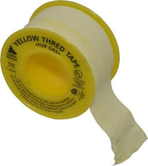 Federal Process - 1" Wide x 520" Long Gas Pipe Repair Tape - 3.8 mil Thick, -450 to 550°F, Yellow - Exact Industrial Supply