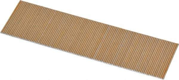 Porter-Cable - 23 Gauge 3/4" Long Pin Nails for Power Nailers - Steel, Galvanized Finish, Straight Stick Collation, Chisel Point - Exact Industrial Supply