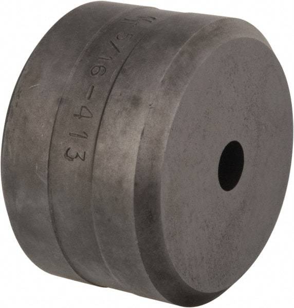 Cleveland Steel Tool - 5/16 Inch Diameter Round Ironworker Die - 1-13/16 Inch Head Diameter, 1-1/8 Inch Head Height - Exact Industrial Supply