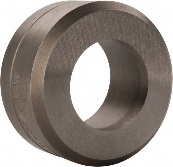 Cleveland Steel Tool - 1-3/32 Inch Diameter Round Ironworker Die - 2 Inch Head Diameter, 1 Inch Head Height - Exact Industrial Supply