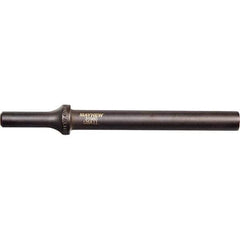 Mayhew - 6" OAL, Tapered Punch Chisel - Round Drive, Round Shank, Steel - Exact Industrial Supply