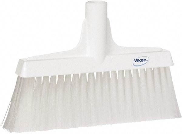Vikan - 6-3/4" OAL Polyester Bristle Lobby Broom - 3" Bristle Length, 9-1/2" Wide - Exact Industrial Supply