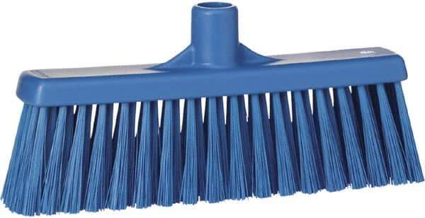 Vikan - 5-5/8" OAL Polyester Bristle Lobby Broom - 3" Bristle Length, 11" Wide - Exact Industrial Supply
