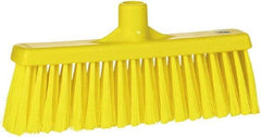 Vikan - 5-5/8" OAL Polyester Bristle Lobby Broom - 3" Bristle Length, 11" Wide - Exact Industrial Supply