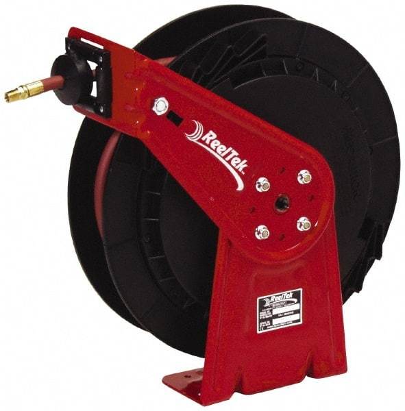 Reelcraft - 50' Spring Retractable Hose Reel - 300 psi, Hose Included - Exact Industrial Supply