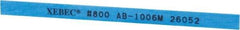 Value Collection - Rectangular, Ceramic Fiber Finishing Stick - 4" Long x 15/64" Wide x 1/32" Thick, 800 Grit, Super Fine Grade - Exact Industrial Supply