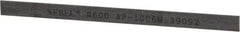 Value Collection - Rectangular, Ceramic Fiber Finishing Stick - 4" Long x 15/64" Wide x 1/32" Thick, 600 Grit, Super Fine Grade - Exact Industrial Supply