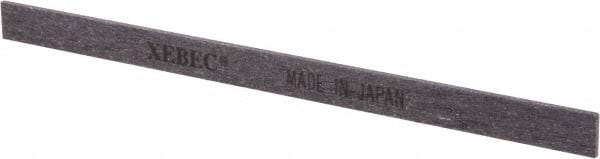 Value Collection - Rectangular, Ceramic Fiber Finishing Stick - 4" Long x 15/64" Width, 120 Grit, Fine Grade - Exact Industrial Supply