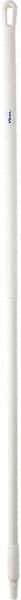 Vikan - 59 x 1-1/4" Fiberglass Squeegee Handle - European Threaded Connection, White - Exact Industrial Supply